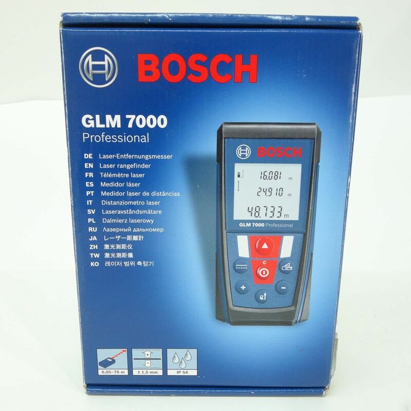 104 BOSCH/ボッシュ レーザー距離計 GLM7000 電動工具 ※中古