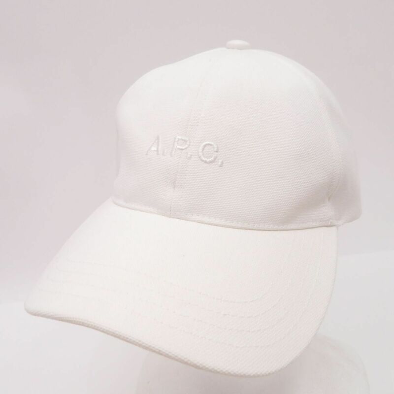 145s【未使用】A.P.C. アーペーセー CASQUETTE CHARLIE キャップ 帽子 COCPR M24069 サイズ60