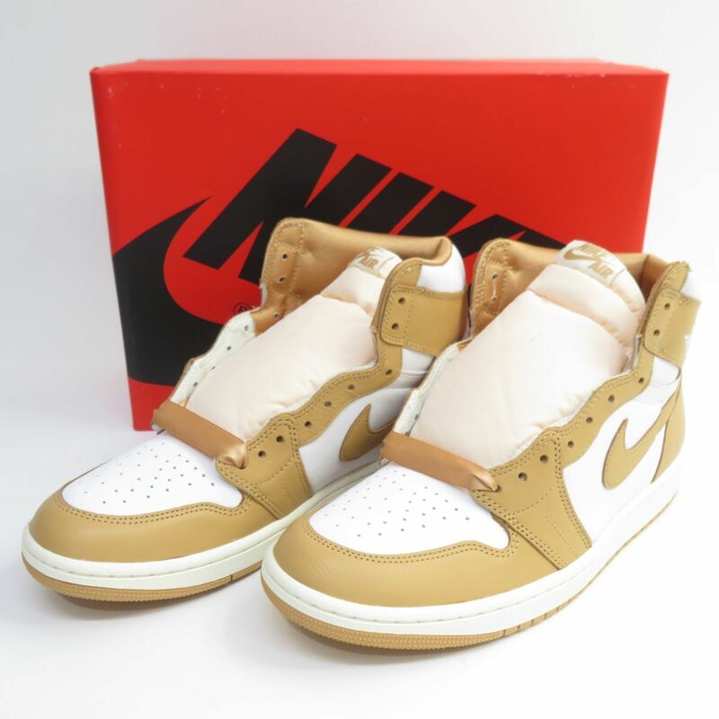 153s【未使用】NIKE ナイキ WMNS AIR JORDAN 1 HIGH OG ウィメンズ エアジョーダン レトロ FN6622-201 US11 28cm 箱有