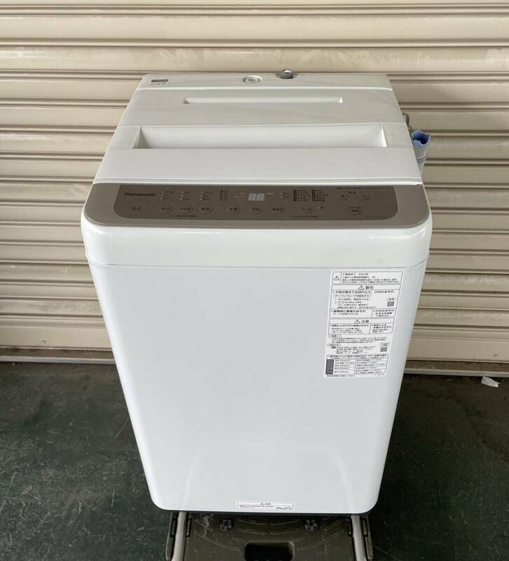 【パナソニック】全自動洗濯機 6.0kg NA-F60PB15 2022年