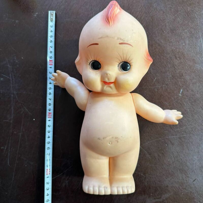キューピー人形 人形 レトロ キューピー マヨネーズ　高さ約35cm 吹屋