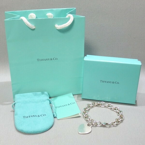 ★TIFFANY&Co リターントゥ ティファニー ハート タグ ブレスレット SV925 チェーン シルバー ティファニー★