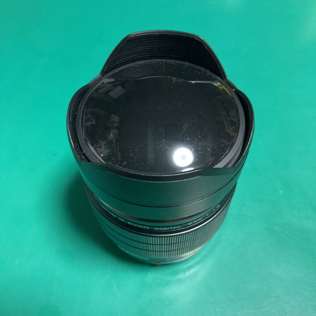 ★ OLYMPUS M.ZUIKO DIGITAL 8㎜ 店頭展示 模型 モックアップ 非可動品 F113