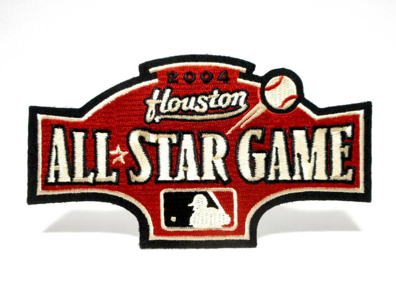 MLB オールスターゲーム 2004 ヒューストン 刺しゅう 刺繍 ワッペン パッチ メジャーリーグ 野球 ALL STAR GAME Houston