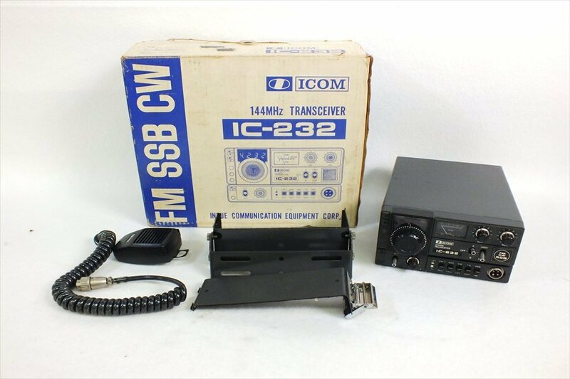 ◇ ICOM アイコム IC-232 144HHz トランシーバー 中古 現状品 240408T3363