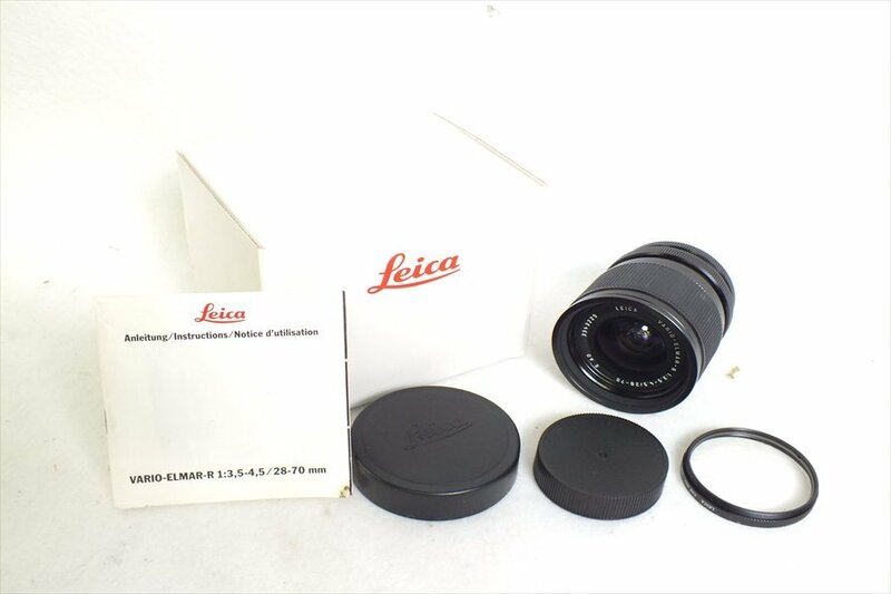 ◇ LEICA ライカ VARIO-ELMAR-R レンズ 1:3.5-4.5/28-70mm 中古 現状品 240408T3042