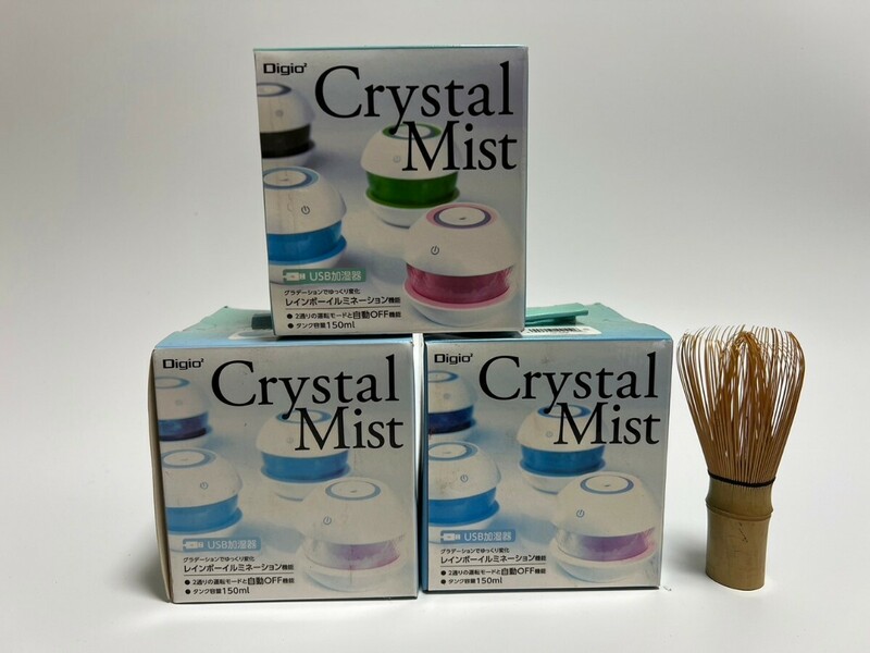 Crystal Mist 加湿器　３点