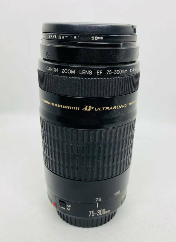 Canon キャノン カメラレンズ　ZOOM LENS EF 75-300mm 1:4-5.6 ジャンク扱い