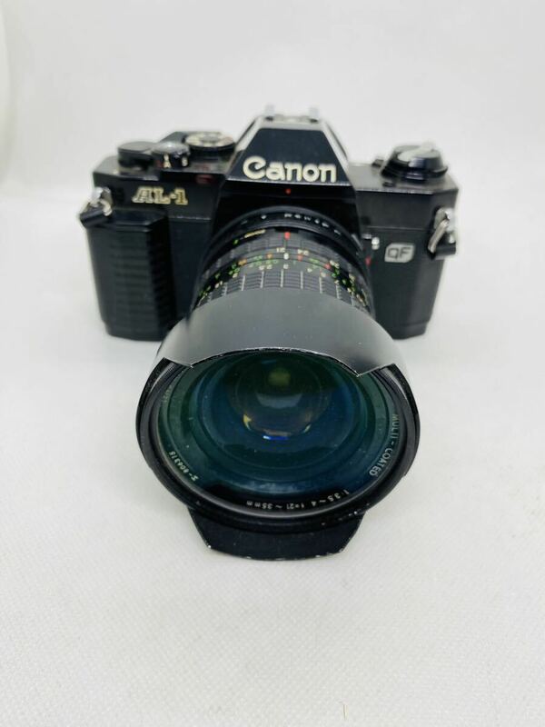 　Canon キャノン　AL-1 一眼レフ　フィルムカメラ　/ sigma zoom 1:3.5-4 f=21-35mm ジャンク扱い