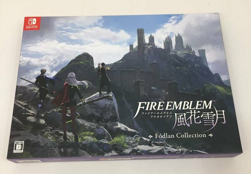 : 中古 Nintendo Switchソフト　ファイアーエムブレム 風花雪月 Fdlan Collection 限定版　端子キズ無　外箱キズ有　スイッチソフト