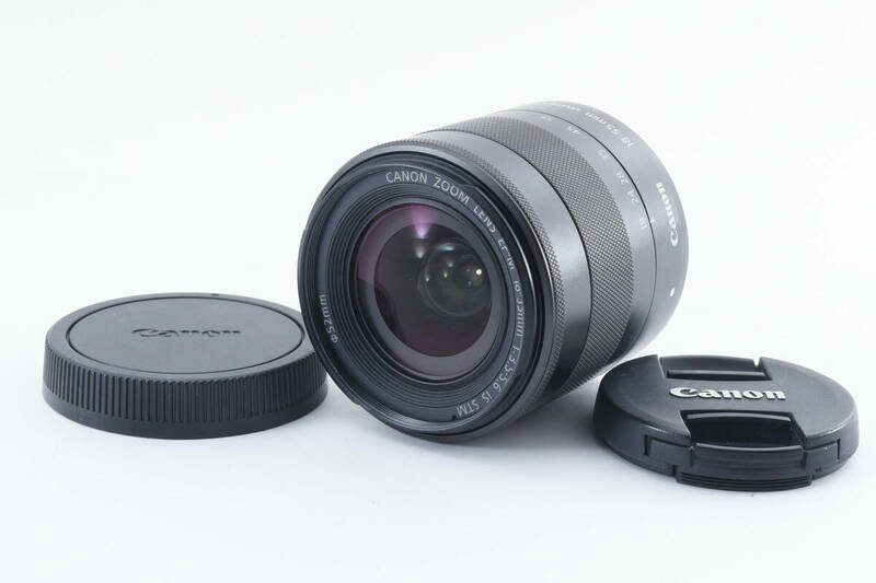 Canon EF-M 18-55mm F3.5-5.6 IS STM ブラックカラー #2100779