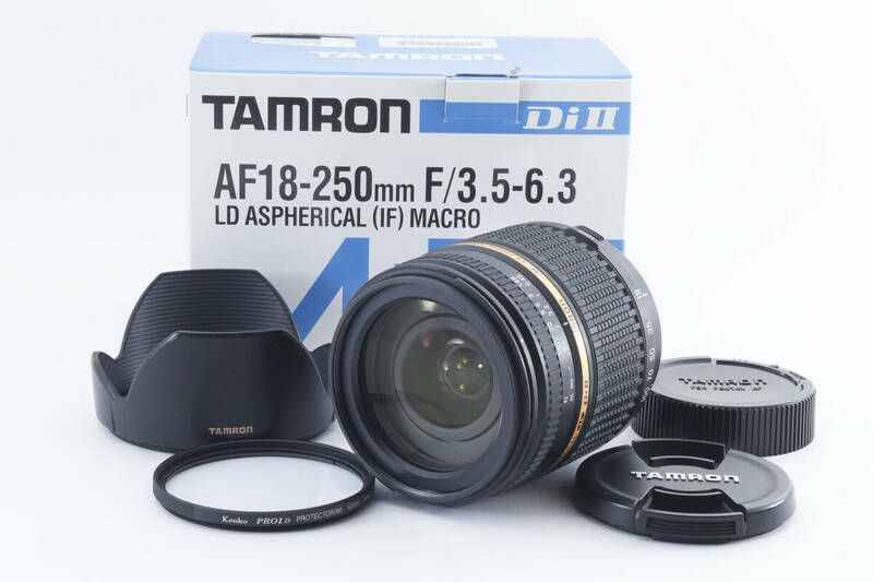 付属品完備 Tamron AF 18-250mm F3.5-6.3 ASPHERICAL LD IF MACRO Di II PENTAX #2101636