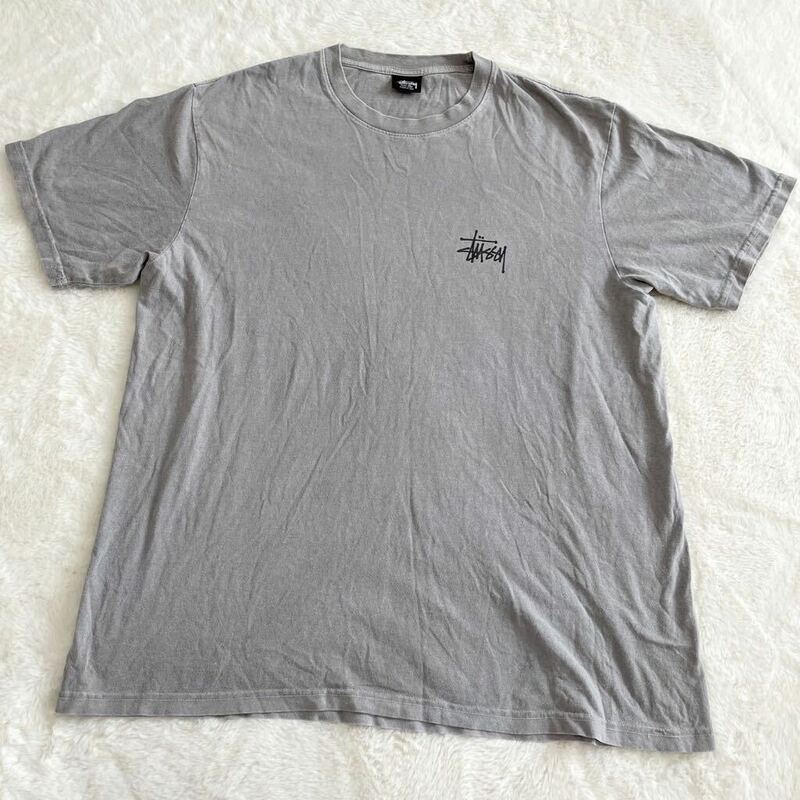 USA製90sXLステューシー バックプリント tシャツ