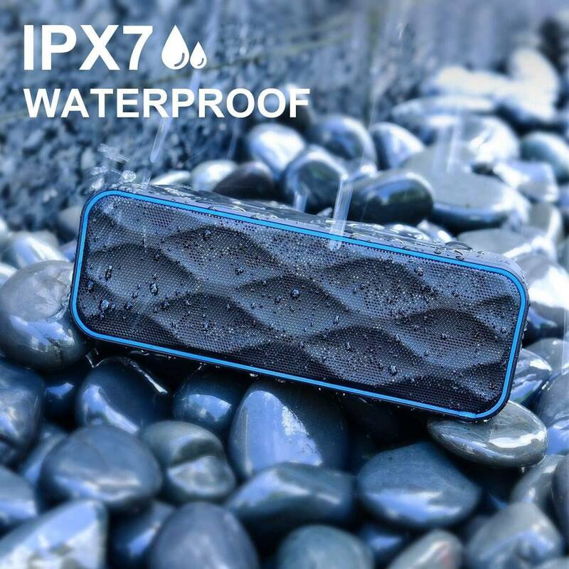ファッション Bluetoothワイヤレススピーカー IPX7防水 ブルートゥー