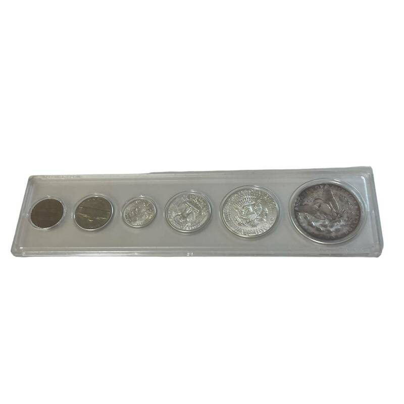 【中古品】 アメリカ コインセット 1セント~1ドル アメリカコイン 硬貨 L66229RL