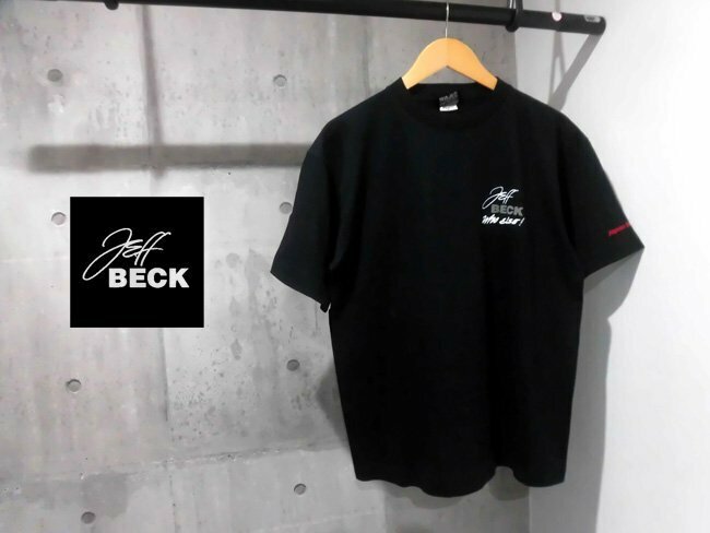 JEFF BECK ジェフベック Who Else! japan tour 1999 T-shirt 99年 ジャパンツアー Tシャツ M/黒 ヴィンテージ 90年代 希少 程度良好