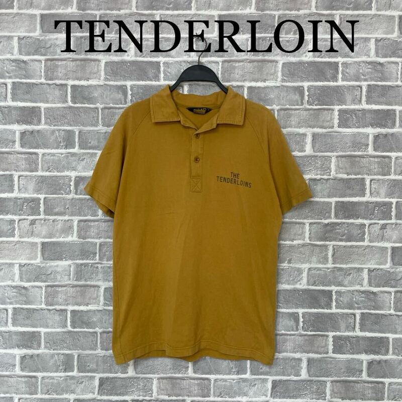 初期レア TENDERLOIN テンダーロイン ポロシャツ S マスタード