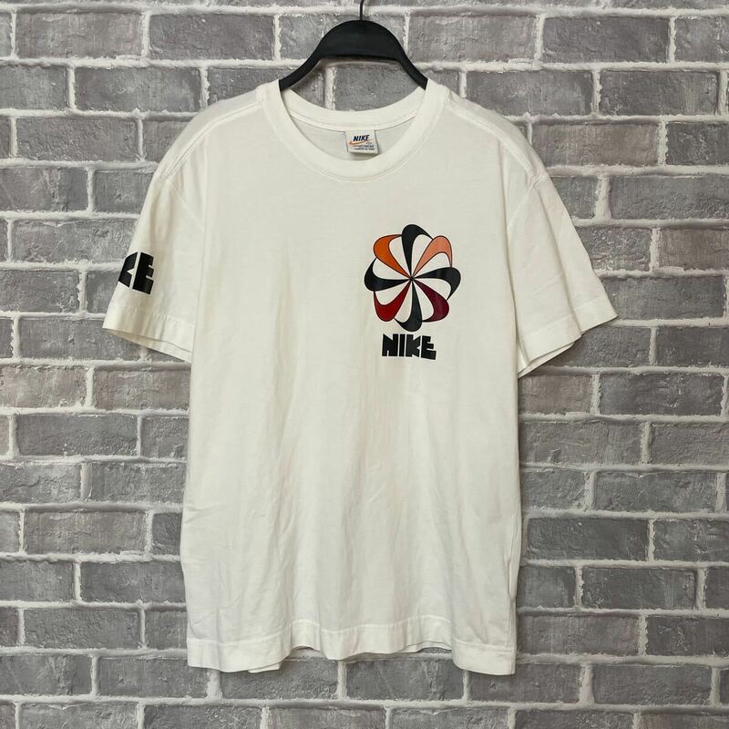 70年代復刻 NIKE ナイキ 風車 ゴツナイキ Tシャツ S オレンジタグ