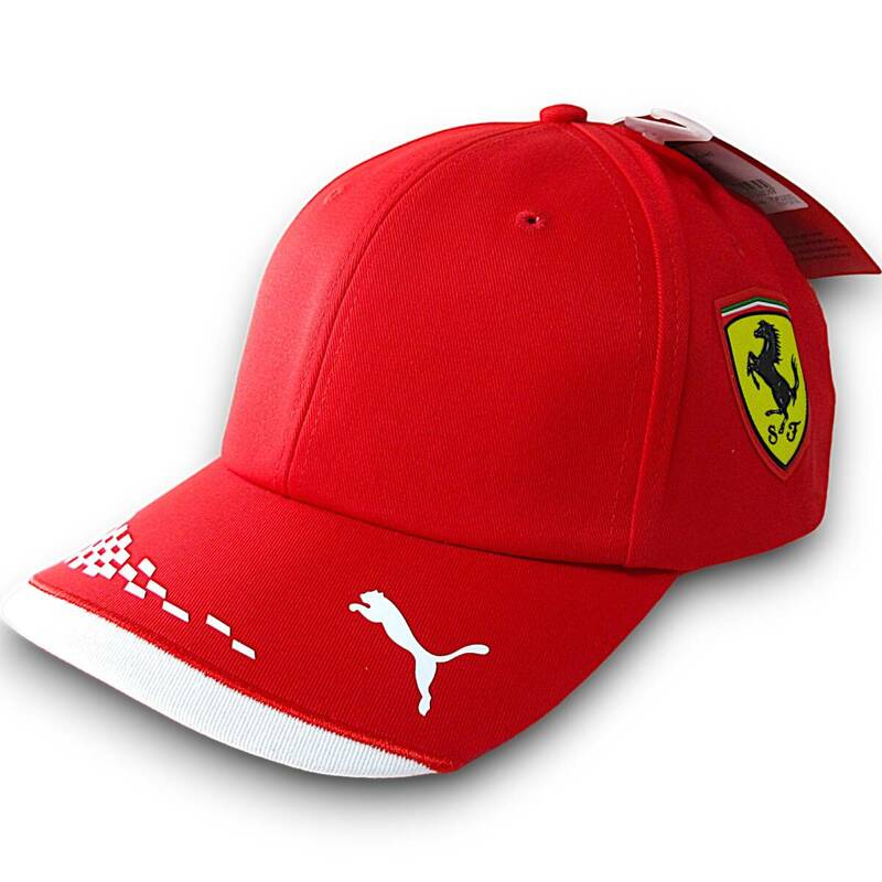 新品◆PUMA×Scuderia Ferrari◆フェラーリ レプリカ チーム キャップ 頭回り(57-60cm) レッド◆プーマ 帽子 022611◆J588c