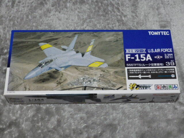 TOMYTEC 技MIX 航空機シリーズ 1/144 AC39 F-15A 555TFTS ルーク空軍基地