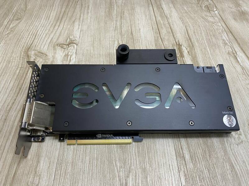#0694-0220-2 動作簡易確認済み EVGA GeForce GTX TITAN X 12GB HC GAMING ゲーミング グラボ 水冷 ブロックつき 発送:80予定