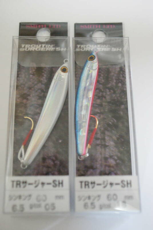 スミス　トラウティンサージャー　SH　6cm　6.5g　2色セット　05レーザーパール　18BLP　トラウト専用シンキングミノージグ 新品　未開封