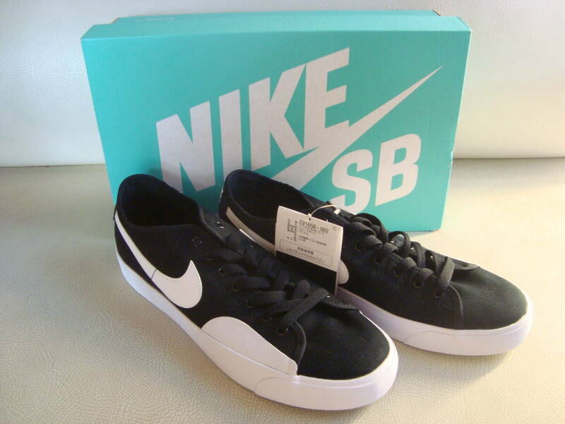 定価以下！新品未使用/NIKE SB BLZR COURT/ブレーザーコート/ナイキスケートボーディング/ブレイザー/ブラック/US9/27cm