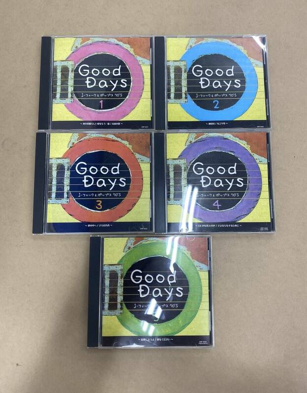 ★R444 / 中古品 『 Good Days / ｊ-フォーク＆ポップス 70’s 1～5 まとめ 』 CD 5枚セット ★