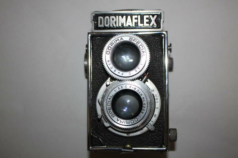 DORIMAFLEX/ドリマフレックス/二眼レフカメラ/ブラック/DORIMA SPECIAL/絞り1:3.5/f=8.0cm