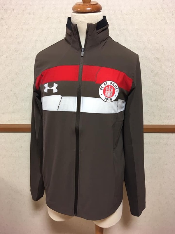 【意大利屋】FCザンクトパウリ 18/19 トラックジャケット M アンダーアーマー UNDER ARMOUR サッカー 宮市亮