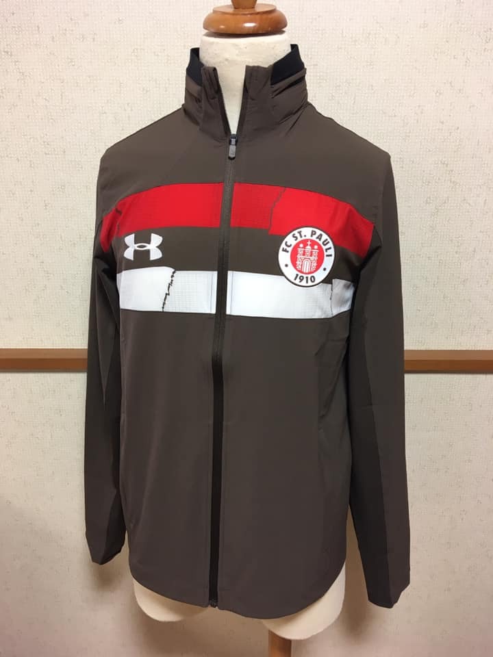 【意大利屋】FCザンクトパウリ 18/19 トラックジャケット L アンダーアーマー UNDER ARMOUR サッカー 宮市亮