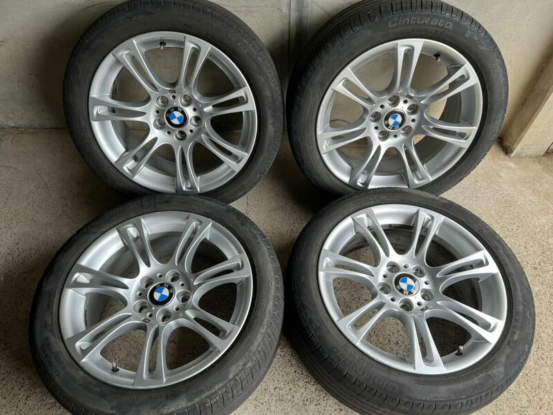 [26]BMW F10 F11 5シリーズ 純正18インチ M-Sport 245/45R18 4本セット