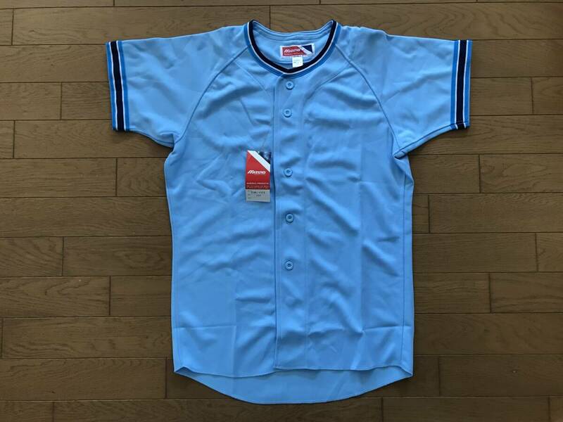 当時物　未使用　デッドストック　Mizuno　ミズノ　野球ユニフォームシャツ　ジュニア　品番：52MJ-4621　サイズ：160　　HF2613