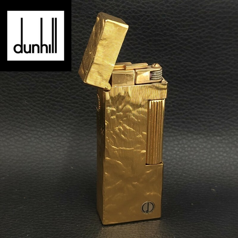 (Ｙ050908) dunhill ダンヒル ガスライター ローラー ゴールド 喫煙グッズ 喫煙具