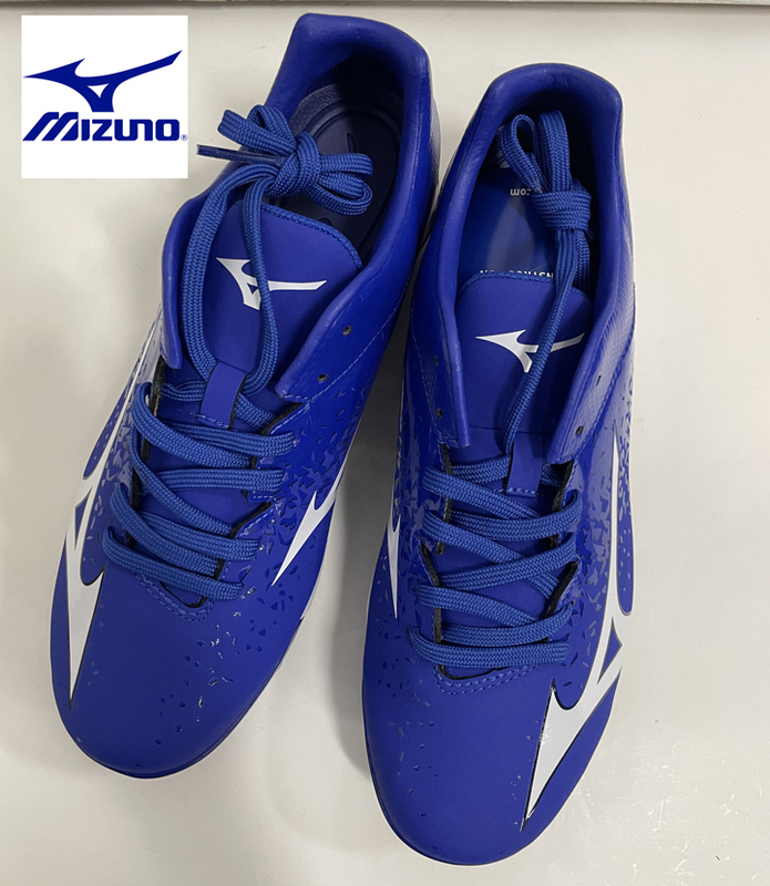 【新品・送料無料】 Mizunoミズノ USA 野球 ウェーブセレクトナイン Wave Select Nine ブルー 28cm mi11gp19227210