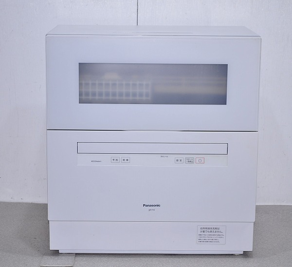 中古■Panasonic パナソニック　NP-TH4-W 家庭用 食器洗い乾燥機 電気食器洗い乾燥機