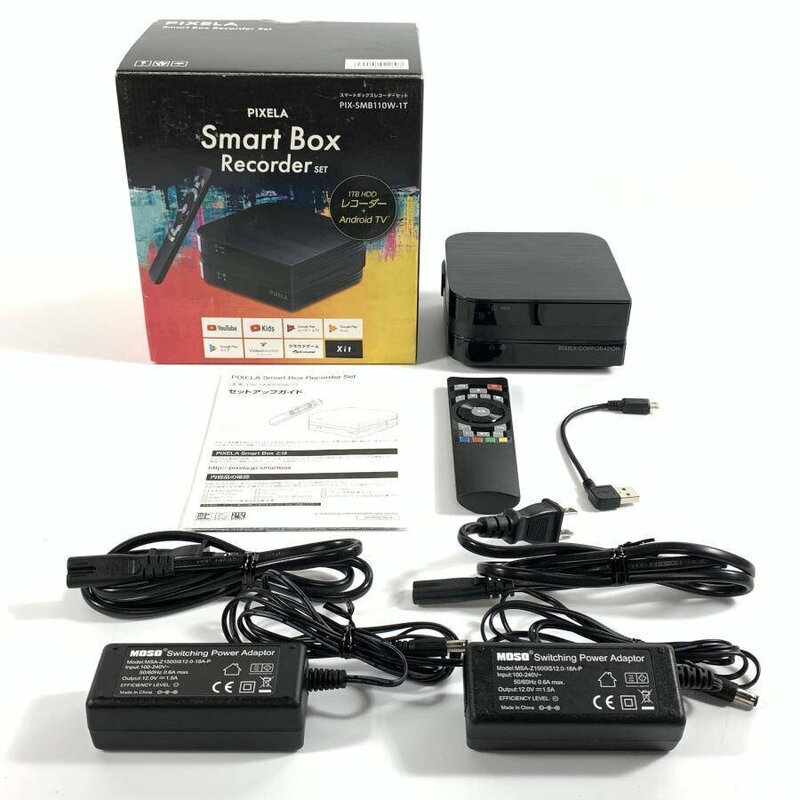 PIXELA PIX-SMB110W-1T Smart Box レコーダーセット●簡易検査品