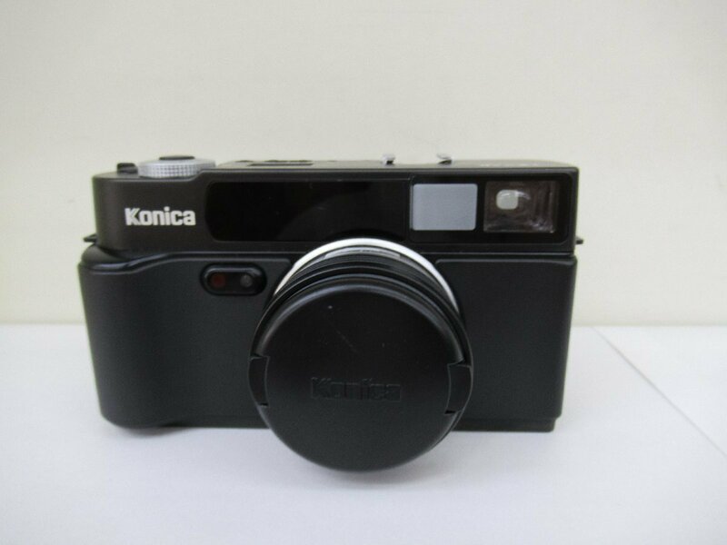 コニカ　KONICA　カメラ　HEXAR　35mm　F2.0　フラッシュ付　中古 ジャンク G5-54◎