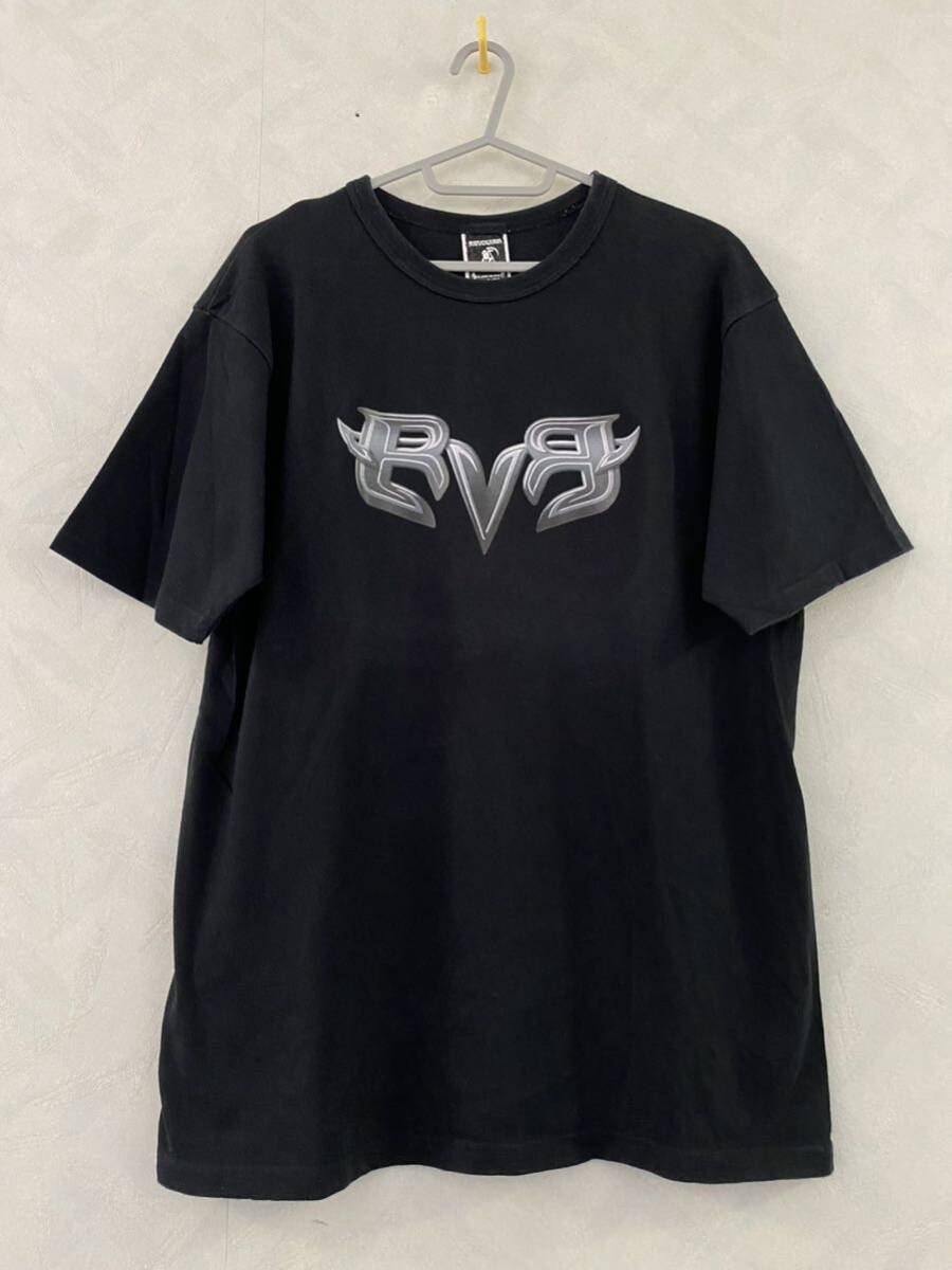REVOLVER Ruff Ryders EVE ロゴ パロディ Tシャツ サイズM リボルバー 00s ヴィンテージ ラフライダース イヴ DMX