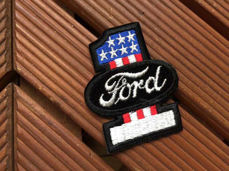 【70's #1 Ford ワッペン】ビンテージ フォード