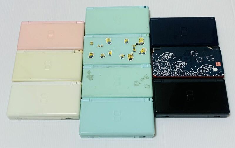 1円スタート ニンテンドー DS Lite 本体 10台セット 通電確認済み 動作未確認 ジャンク扱い 任天堂 NINTENDO