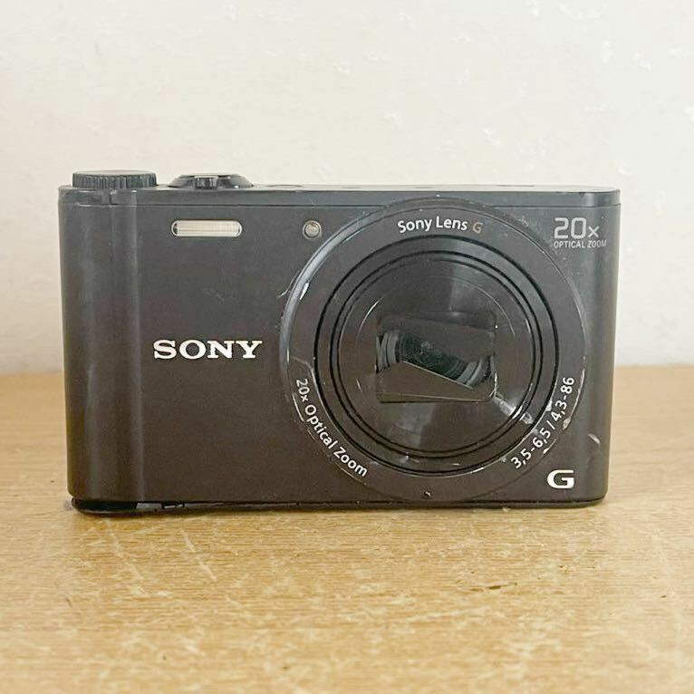 【ジャンク】中古SONY ソニー Cyber-shot サイバーショット DSC-WX350 コンパクトデジタルカメラ 動作未確認　状態悪い　部品取り前提