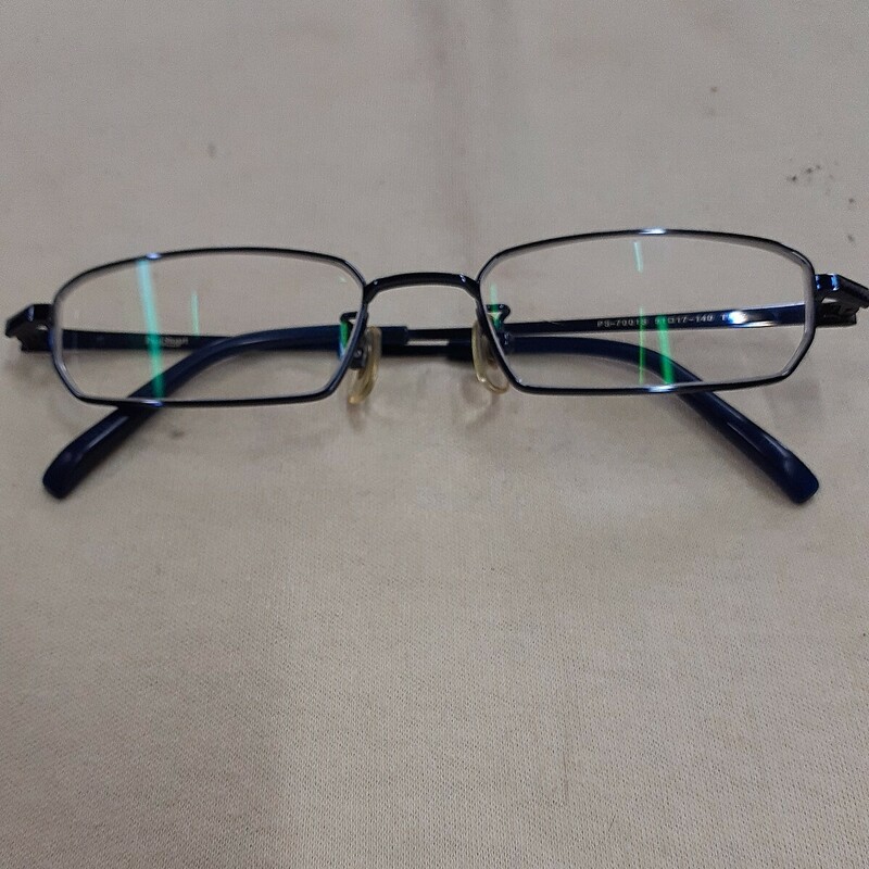 ポールスチュアートメンズ眼鏡 レンズ交換必要　PS-7001S 51□17-140 Ti-p ブルー　送料300円 メガネフレーム