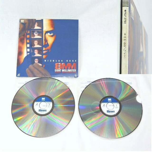 ●【中古/ジャンク】LD レーザーディスク 8mm 映画 DDワイド ニコラスケイジ ホアキンフェニックス 1999年