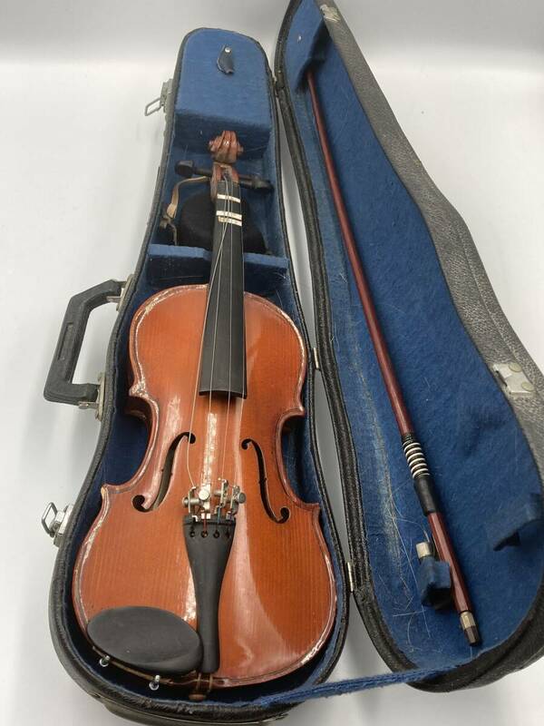 金雀牌　Skylankfrand　中華人民共和國製造　バイオリン　楽器　弦楽器　現状品　中古　子供用　キッズ　ケース付　＊A194＊