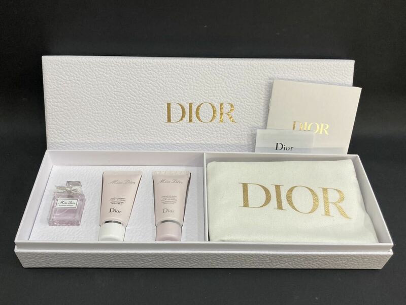 S4E508◆新古品◆ クリスチャンディオール Christian Dior ミスディオール トラベルセット 香水 ハンドクリーム ボディミルク等 4点セット