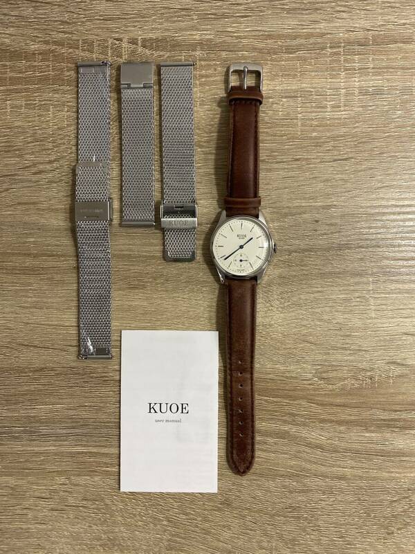 クオ　KUOE 腕時計 OLD SMITH 90-001 自動巻き　動作品