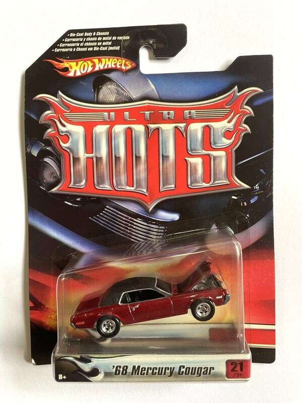 HOT WHeeLs 68 Mercury Cougar マーキュリー クーガー ミニカー LIMITED ULTRA HOTS MUSCLE CAR マッスルカー ホットウィール 