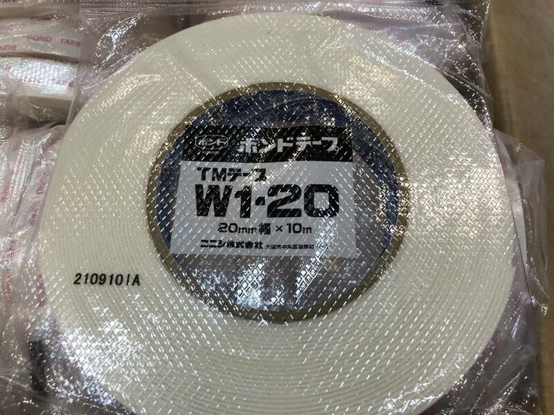 コニシ　ボンド TMテープ W1-20 1mm厚×20mm幅×10m長　10本セット