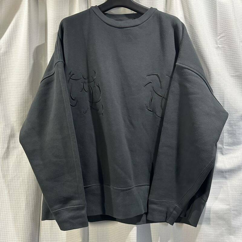 □/VOO/ヴォー/メンズ/Ｋ/ブラック/黒/スウェット/クルーネック/刺繍/MBYN DRY CREW/レディース/ユニセックス/バランス/blance/